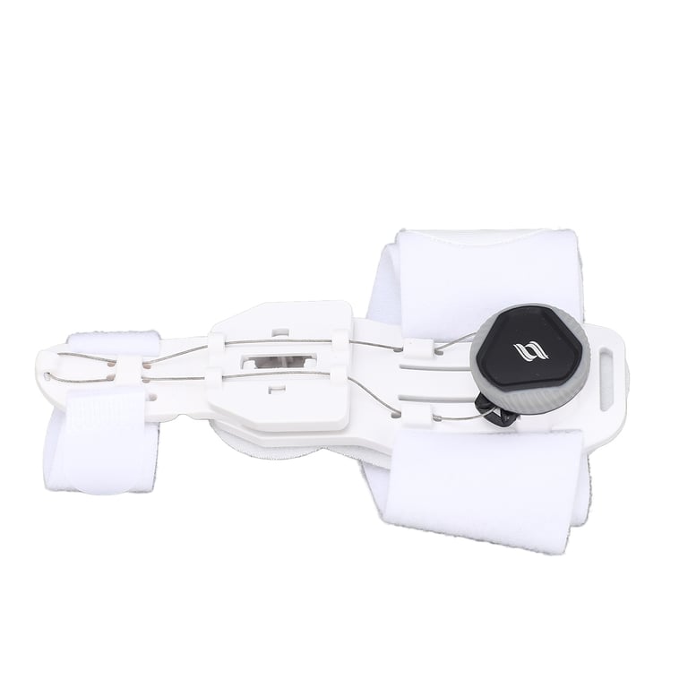 Hallux Valgus Corrector Adjust Degrees Thicken Silicone Prevent Overlapping Thumb Valgus Toe Straightener Black Buckle thumbnail 5
