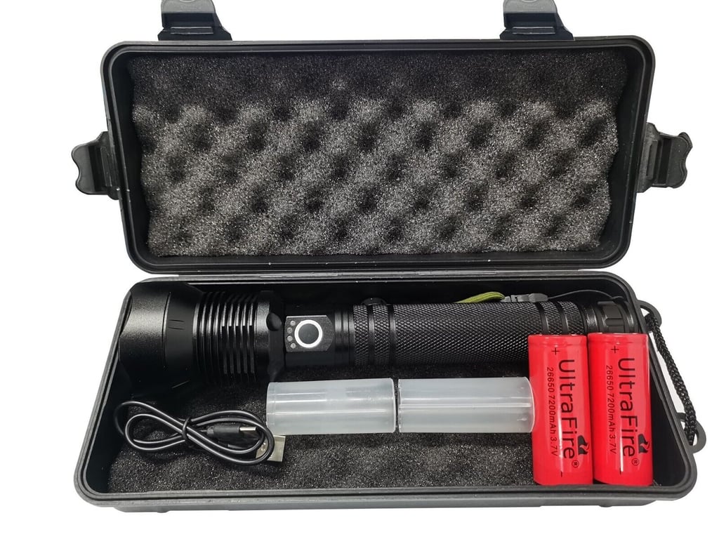 9900000LM LED Flashlight Zoom Rechargeable | Super Bright Torch thumbnail 12