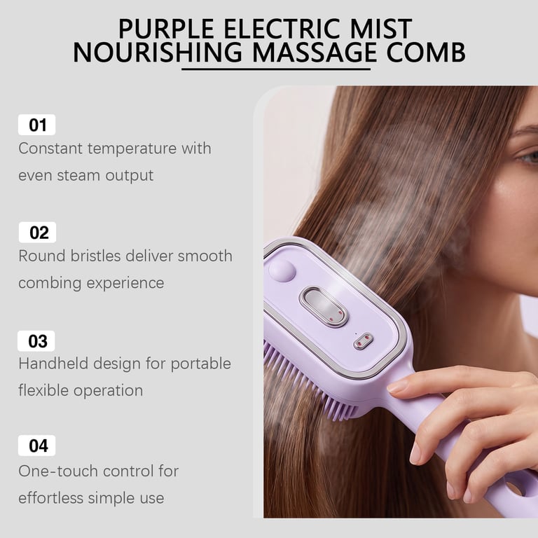 Electric Mist Massage Comb Naked P Ink Naked P Ink thumbnail 14