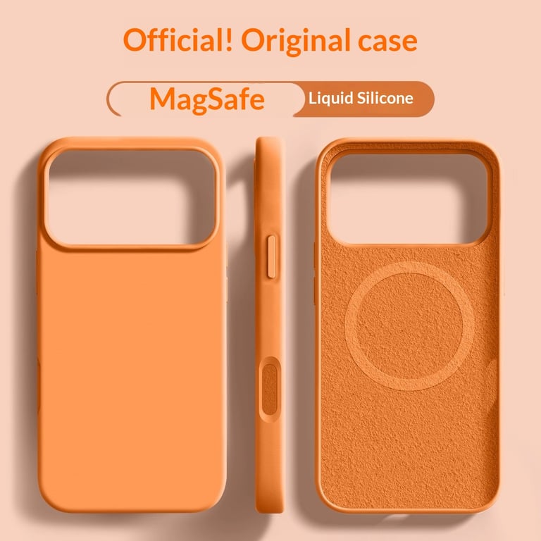Liquid Magnetic Wireless Charging Phone Case for iPhone 17 Pro Max thumbnail 6