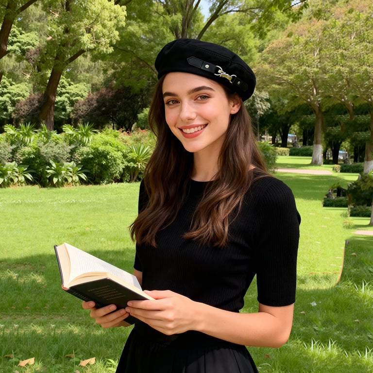 Black Leather Beret Cap | Japanese Style Baseball Hat Canada thumbnail 6