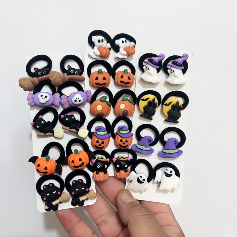 Cute And Funny Halloween Hair Accessories For Kids | Captain Fam thumbnail 1