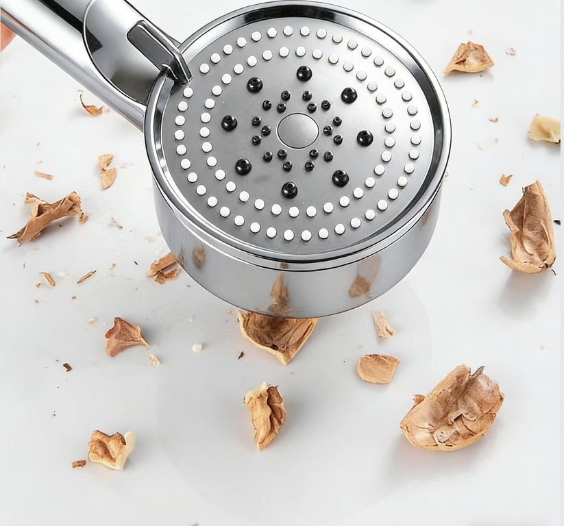 High Pressure 5 Mode Chrome Shower Head | Water Saving Handset thumbnail 2