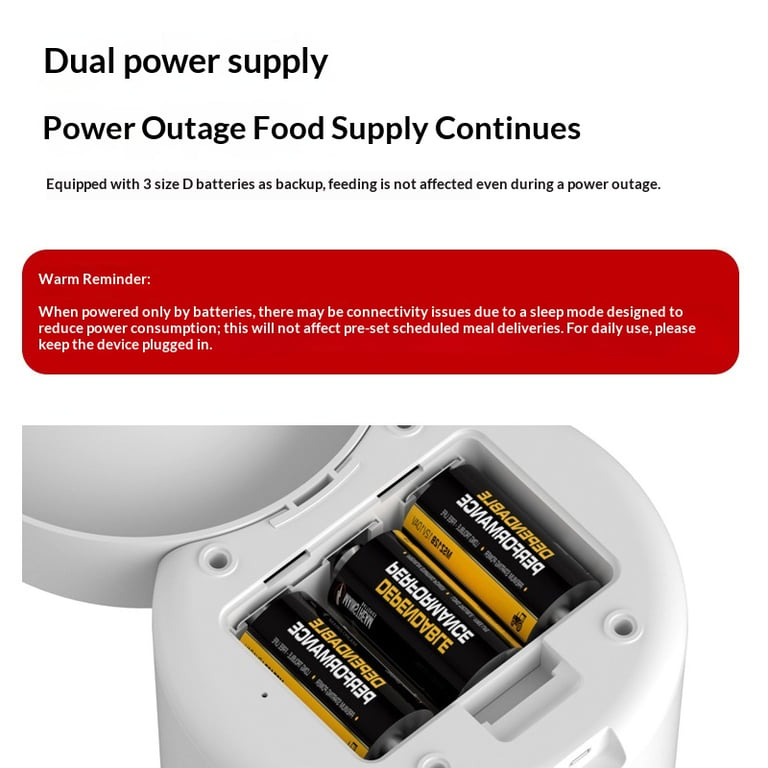 Smart Dog and Cat Food Feeder Dispenser | WiFi App Control thumbnail 6
