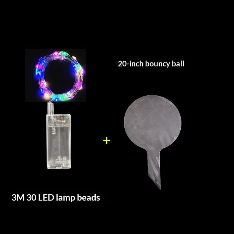 Floating LED Balloon Decorations | 20-inch Glowing Party Lights thumbnail 6