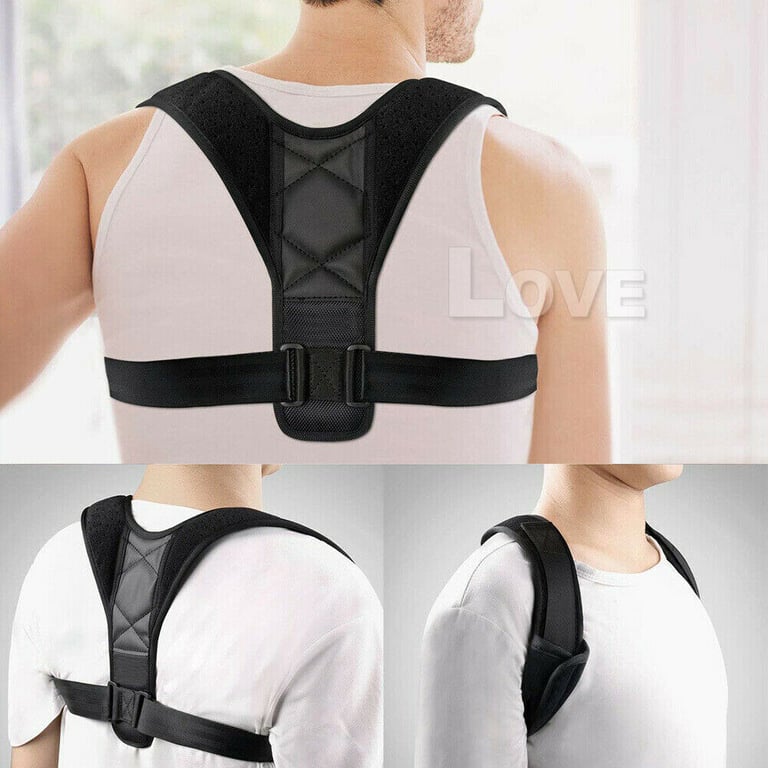Posture Clavicle Support Corrector Back Straight Shoulders Brace Strap thumbnail 2