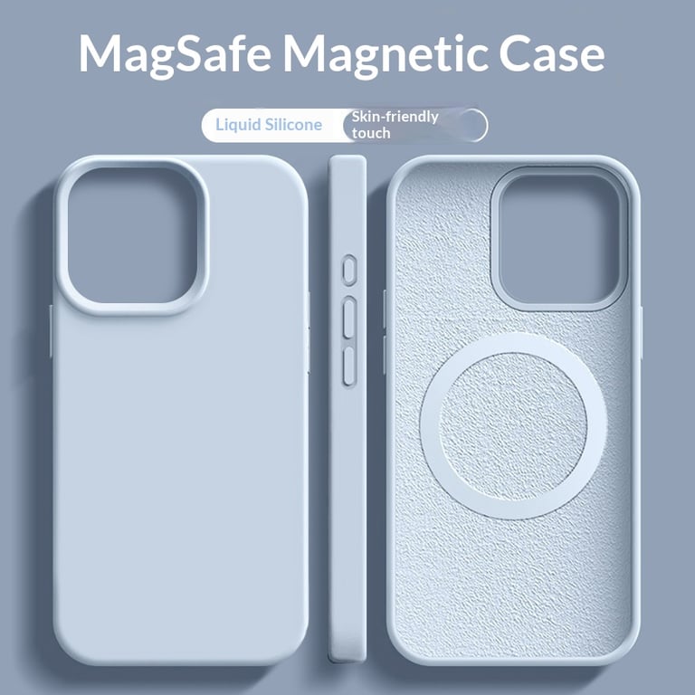 Liquid Magnetic Wireless Charging Phone Case for iPhone 17 Pro Max thumbnail 8