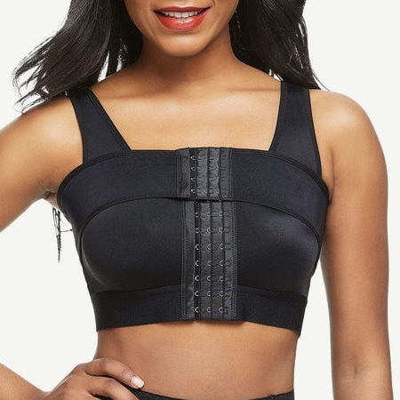 Front-Closure Wireless Support Bra | Full Coverage, Plus Sizes thumbnail 3