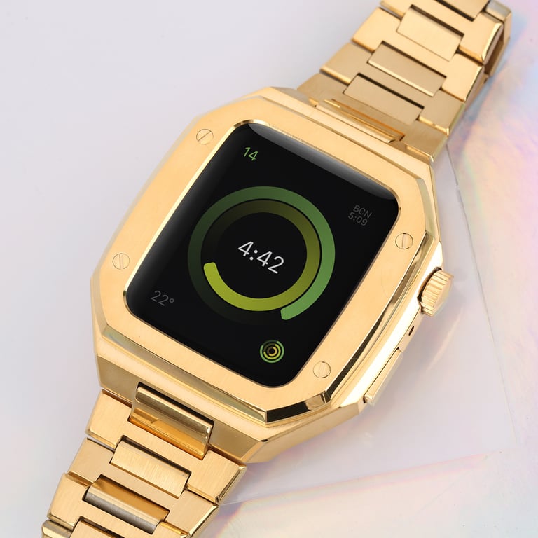 Metal-Modified Apple Watch Case with Steel Band | Luxury Protection thumbnail 17