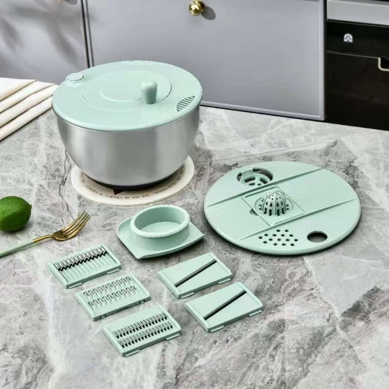 Multifunctional Vegetable Salad Spinner and Slicer | Canadian Kitchen thumbnail 1