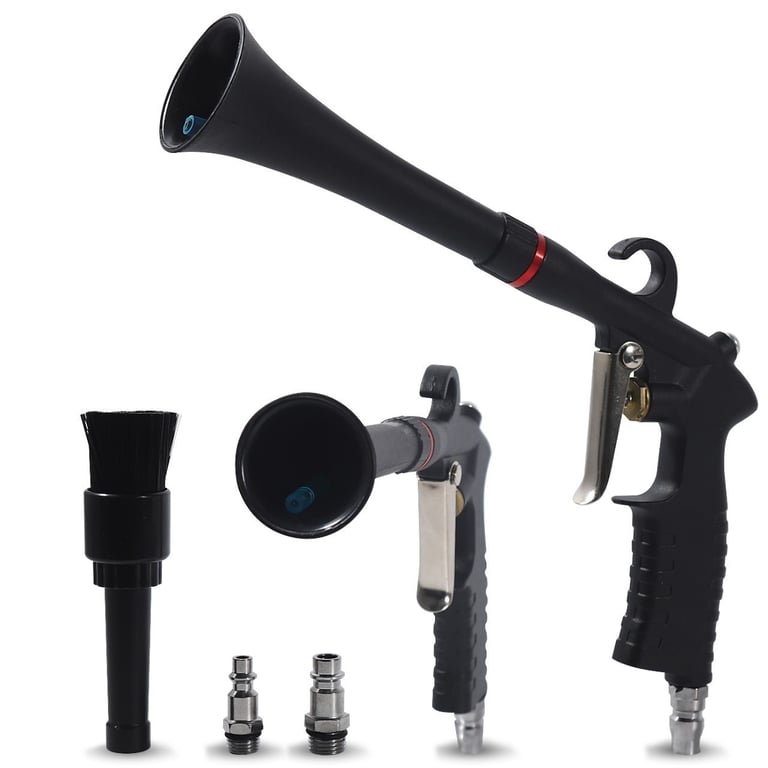 Pneumatic Car Interior Cleaning Gun Kit | Professional Detailing thumbnail 2