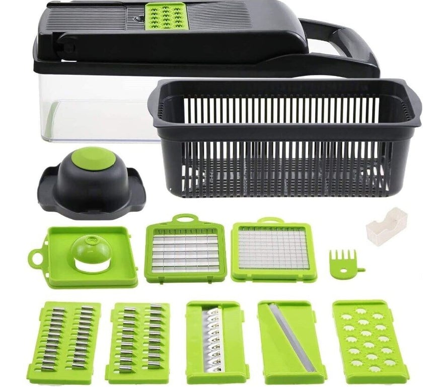 16-in-1 Vegetable Cutter & Peeler | Fast Salad Prep Tool thumbnail 1