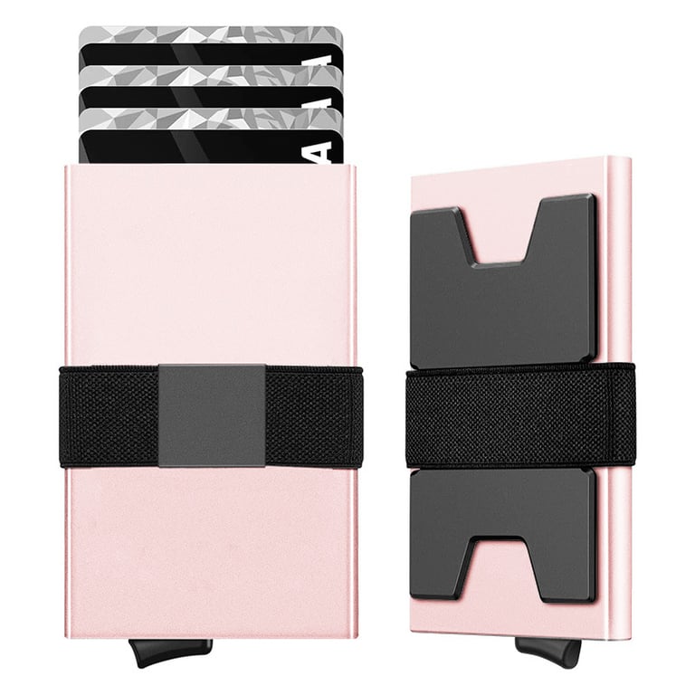 Aluminum RFID Card Case Minimalist Wallet | Mens Card Holder A008