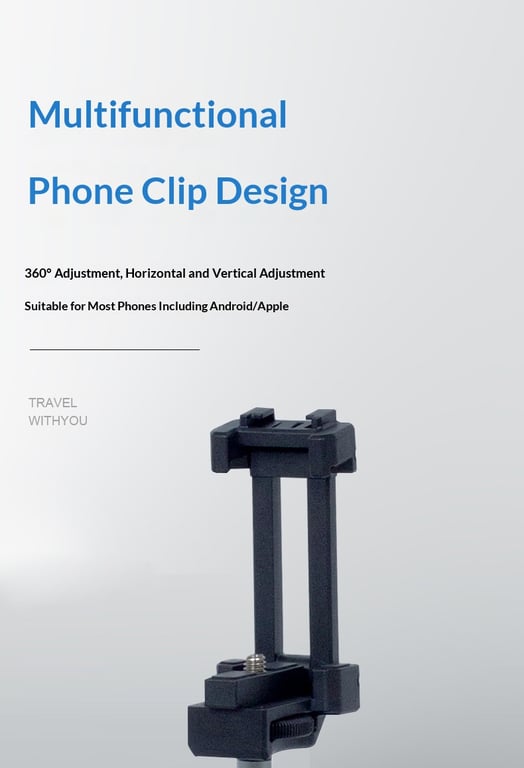 Portable Aluminum Alloy Selfie Stick For Phone Cameras | Home & Kitchen thumbnail 5