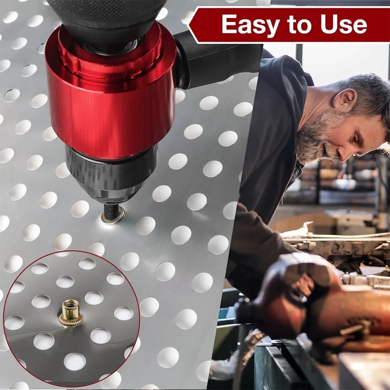 Electric Rivet Gun Head for Hand Drills | Metric & Imperial thumbnail 8
