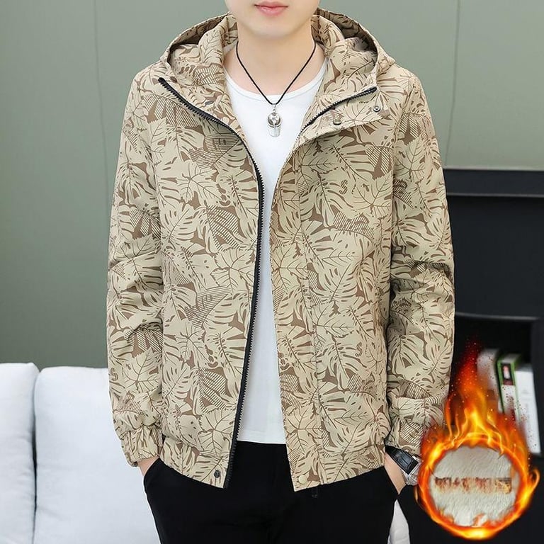 Thickened Fleece-Lined Workwear Jacket for Men | Commuter Style thumbnail 16