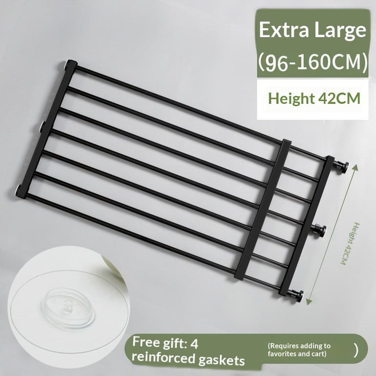 Universal Detachable Pet Gate | Adjustable Dog Fence for Home thumbnail 3