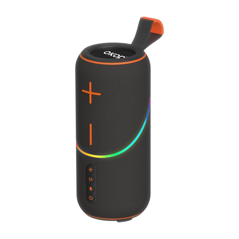 KP-806 Portable Bluetooth Speaker | Home & Kitchen Audio with RGB Lighting - image 1