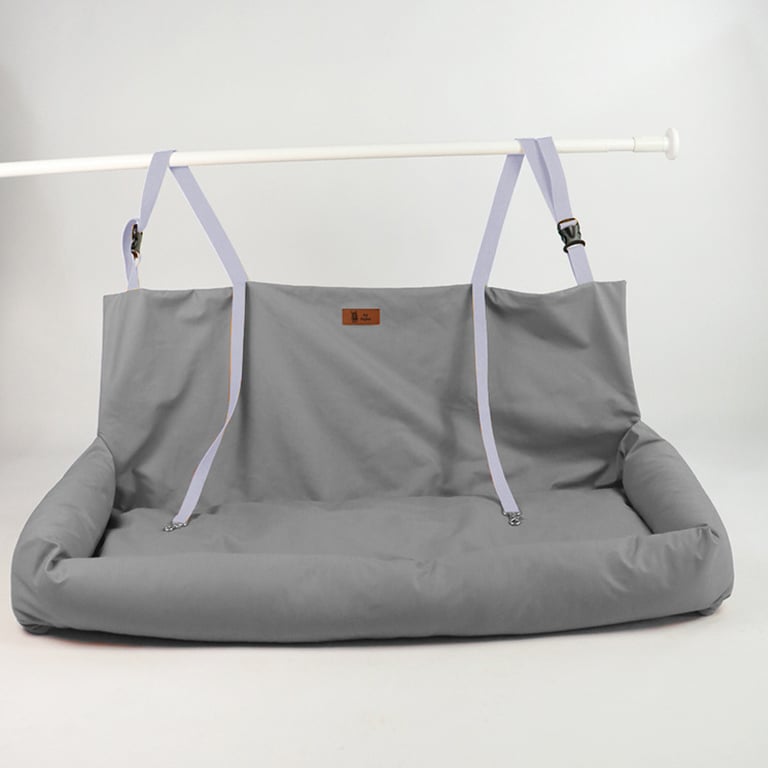 Premium Waterproof Car Dog Bed | Rear Seat Pet Kennel Mat Safety