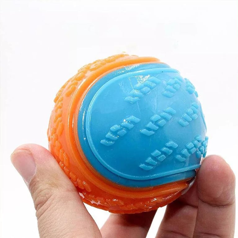 Scooby-Doo Squeaky Dog Balls Set of 8 | Teeth Cleaning Interactive Toys thumbnail 4