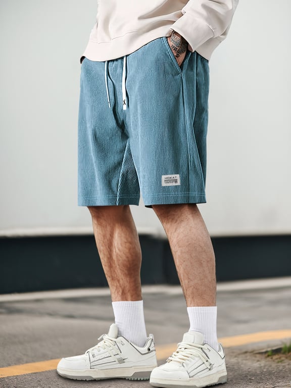 American-Style Mens Quick-Dry Shorts | Breathable Summer Drawstring thumbnail 5