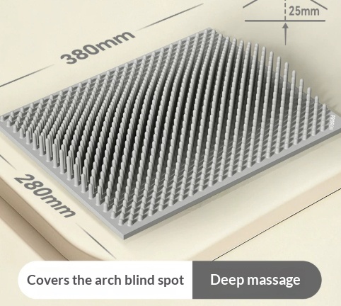 Foot Massage Pad with Acupressure Points | Reflexology Toe Plate thumbnail 3