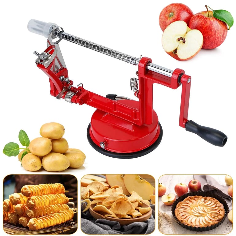 3-in-1 Apple Peeler Slicer Corer | Stainless Steel Manual Fruit Peeler thumbnail 6