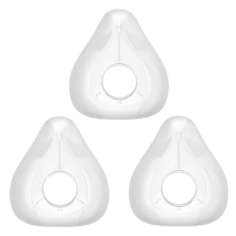 Breathing Mask Silicone Pad | Comfortable Office Respirator Cushion