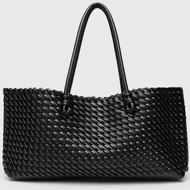 Handmade Woven Bag for Home & Kitchen Storage | Eco-Friendly Tote thumbnail 3