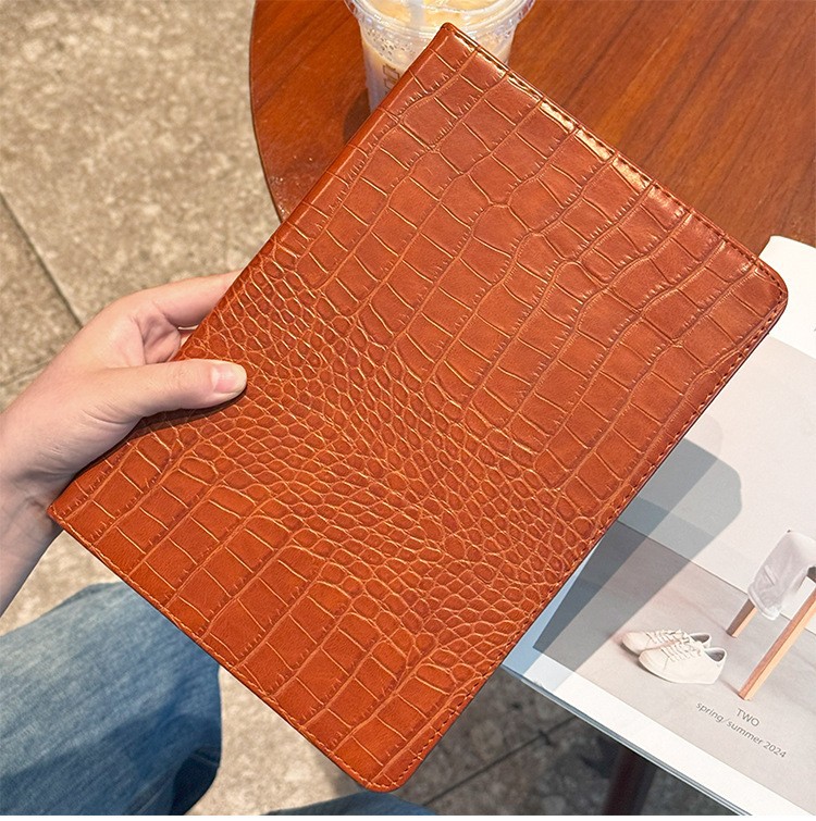 iPad Mini 6 & Pro 11" Crocodile Leather Case | Drop-Resistant Protective Shell thumbnail 5