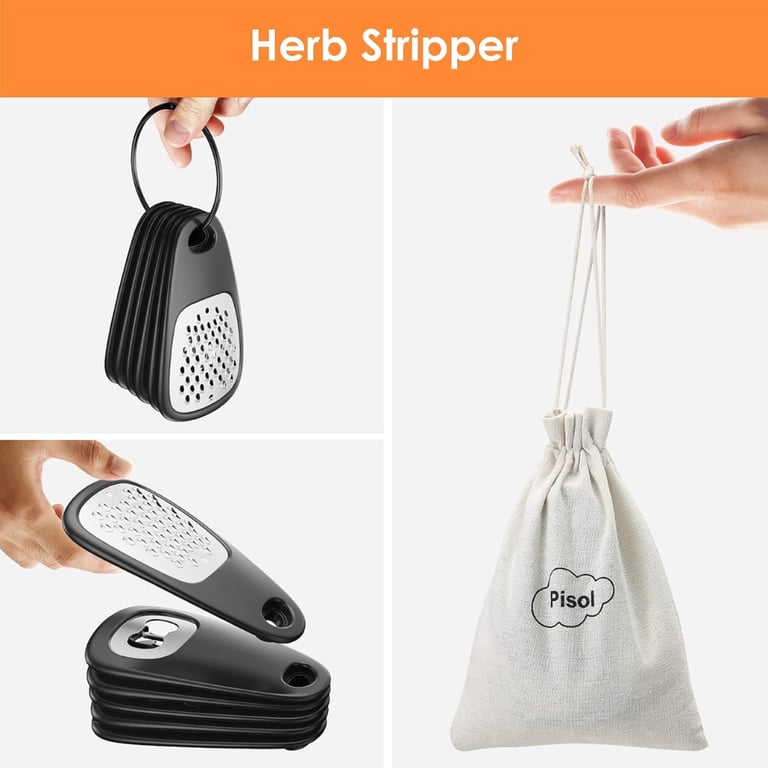 6-Piece Kitchen Peeler Set - Space-Saving Multi-Tool Gadgets thumbnail 3