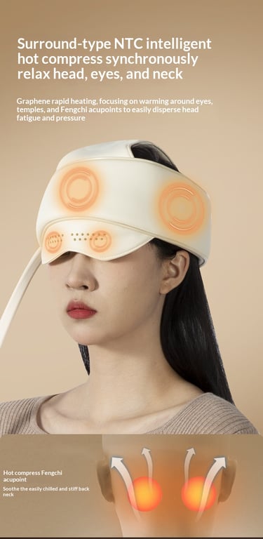 Automatic Electric Scalp Massager for Head, Eyes & Neck Relief thumbnail 8