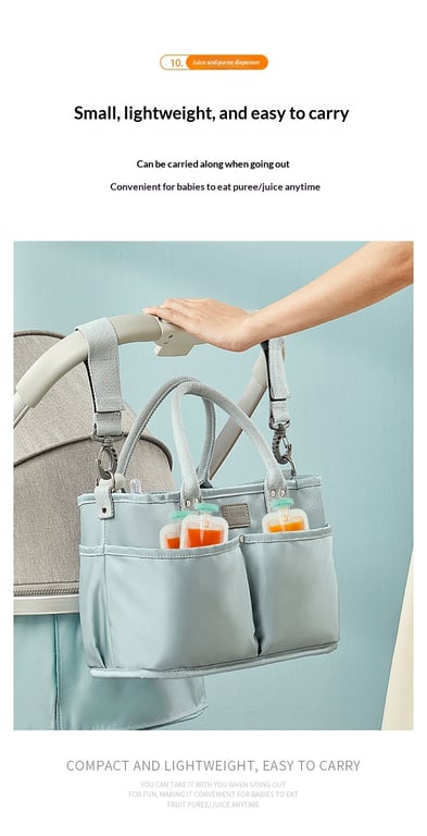 Manual Baby Food Storage Bags for Complementary Feeding | Captain Fam thumbnail 14