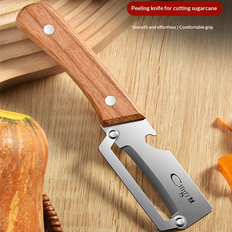 Stainless Steel Lettuce & Vegetable Peeler | Sharp Blade Kitchen Tool thumbnail 3