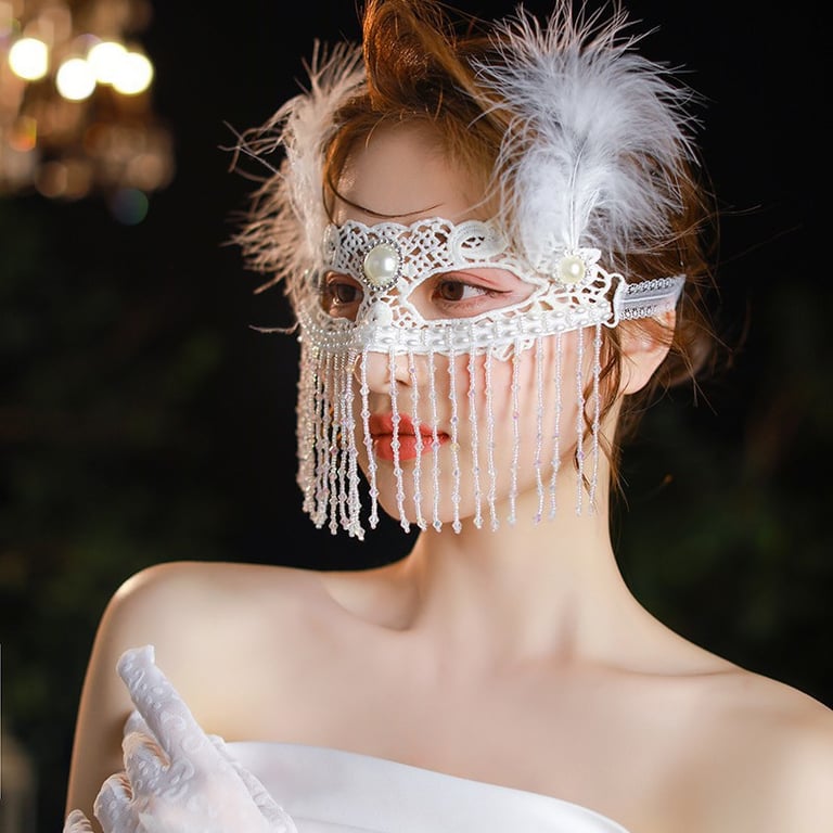 Christmas Half-Face Sexy Party Eye Mask | Masquerade Ball Costume thumbnail 19