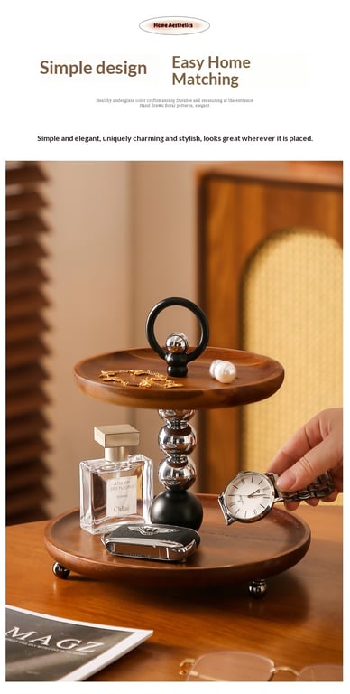 Entryway Console Table Key Storage Rack | Home & Kitchen Organizer thumbnail 15