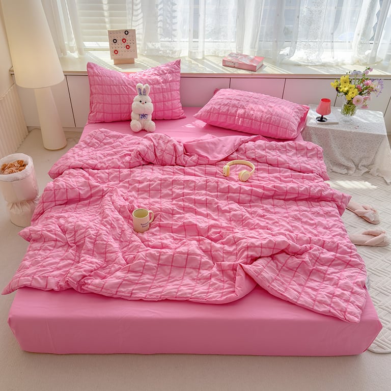 Summer Cooling Quilt Double-Size | Lightweight Breathable Bedding thumbnail 10