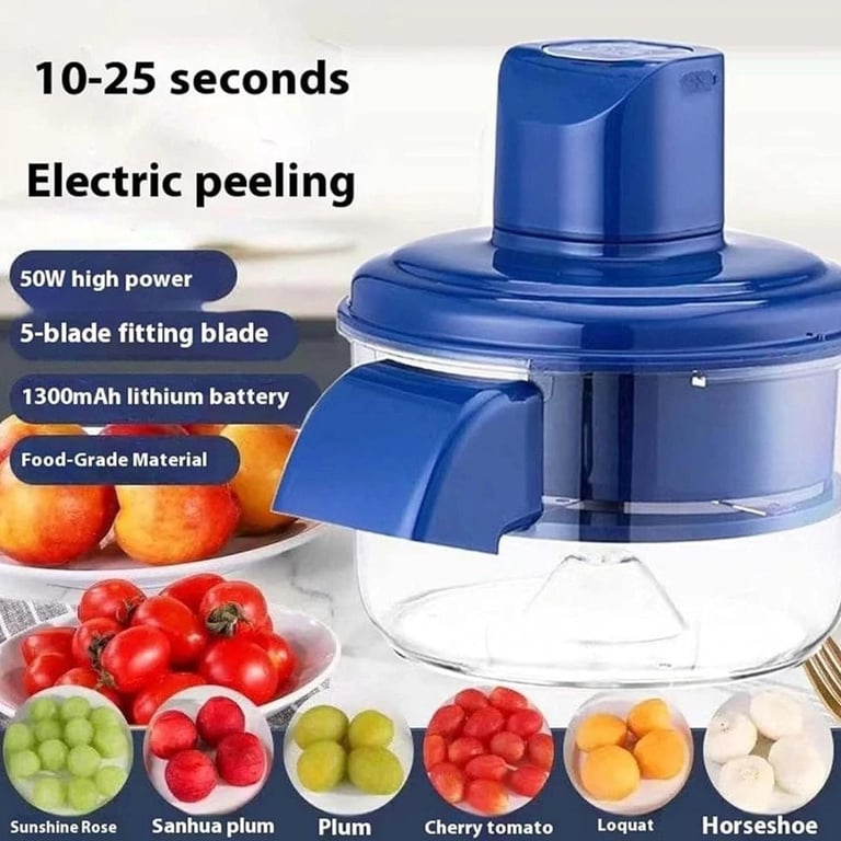 Electric Grape Peeling Machine | Effortless Fruit Peeler Tool Canada thumbnail 6