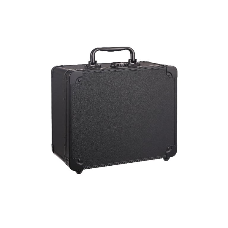 Large-Capacity Cosmetic Case with Magnetic Lighting and Mirror Storage