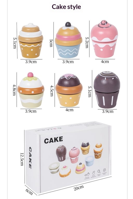 Wooden Ice Cream Model Playset Toy | Role-Play Store & Truck thumbnail 18