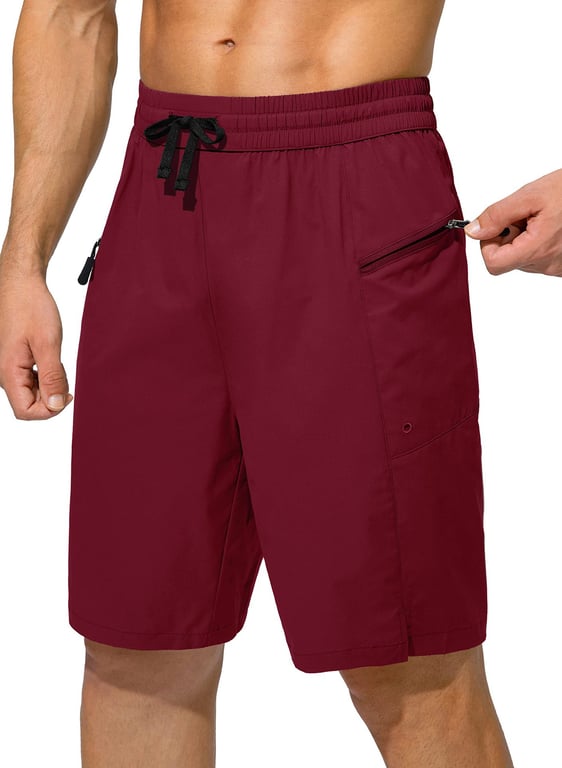 Men's Quick Dry Beach Shorts with Pockets | Drawstring Swim Trunks thumbnail 5