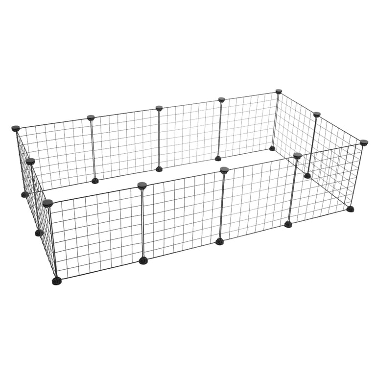 Portable Pet Playpen for Guinea Pigs & Rabbits | Metal Wire Cage thumbnail 15