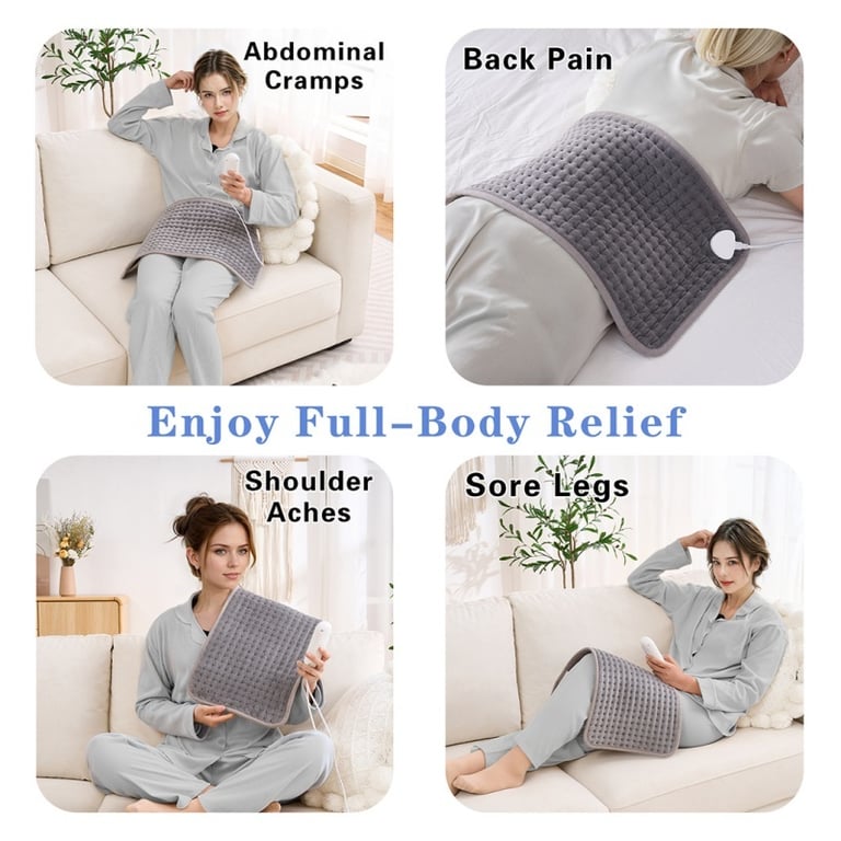 Electric Heating Pad for Back, Neck & Shoulder Pain Relief | Canada thumbnail 20