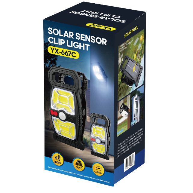 Solar Motion-Sensor Outdoor Light | Portable LED Security Lighting thumbnail 7