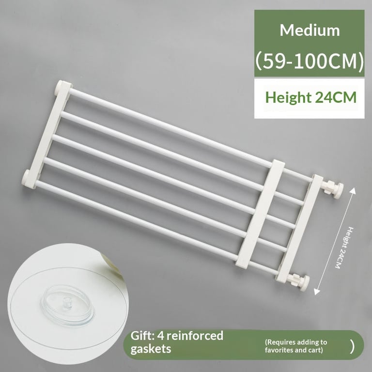 Universal Detachable Pet Gate | Adjustable Dog Fence for Home thumbnail 8