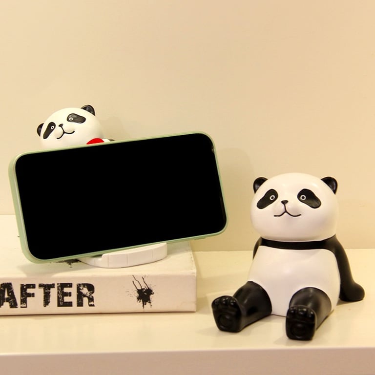 Cute Panda Phone Holder Stand | Decorative Desk Accessory Canada