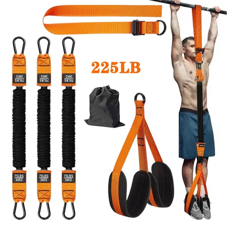 Heavy Duty Pull Up Assistance Bands Set | Adjustable Training thumbnail 11