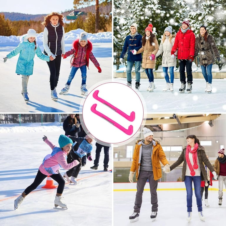 Pink Ice Skate Blade Guard | Universal Protection for Figure & Hockey Skates thumbnail 5