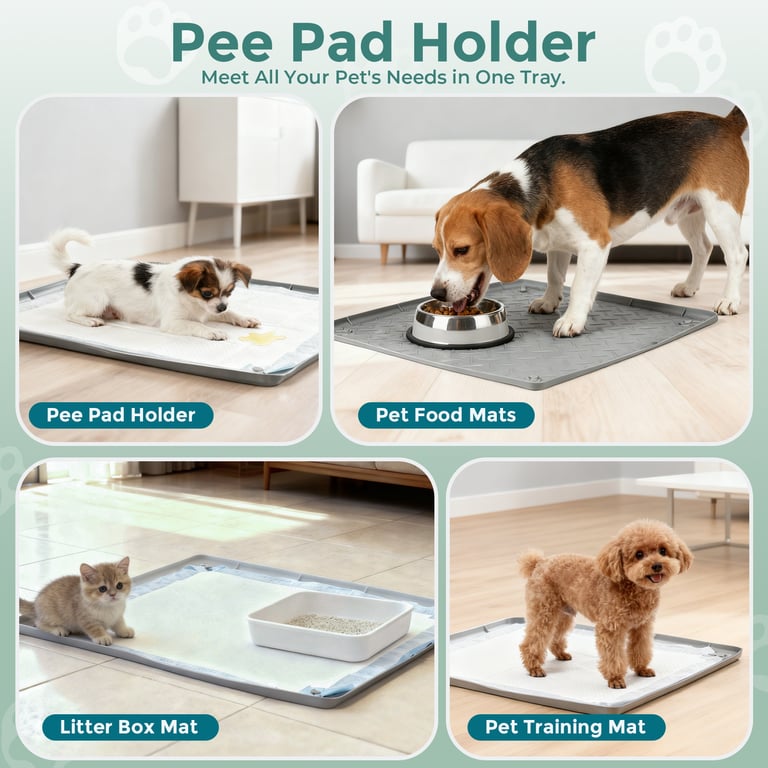 Silicone Pet Urine Pad Training Aid for Dogs | Reusable thumbnail 12