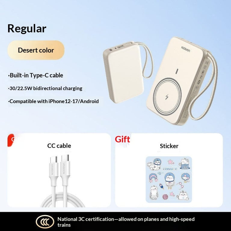 Magnetic Wireless Power Bank 20W | 10000mAh Fast Charging thumbnail 13